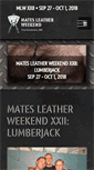 Mobile Screenshot of matesleatherweekend.com